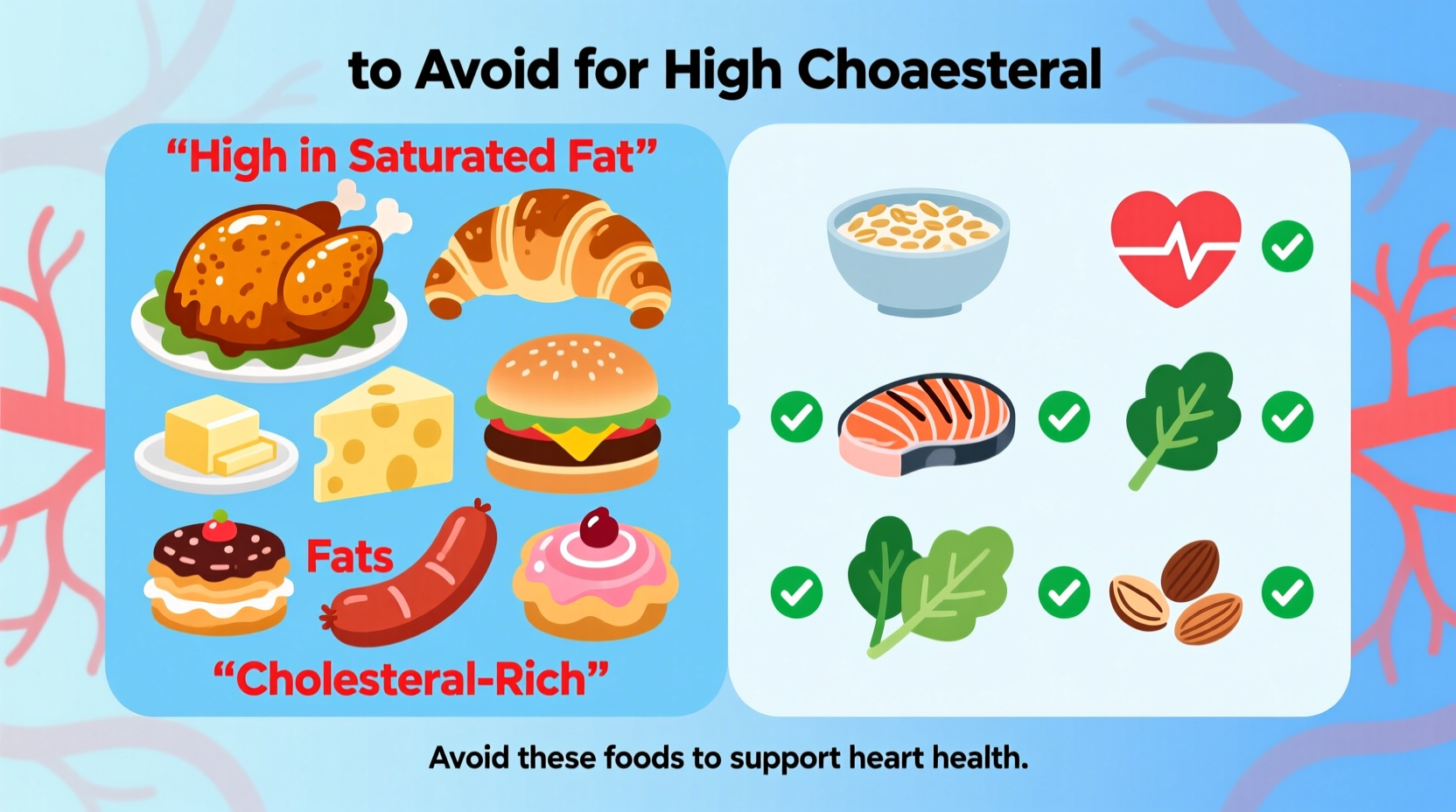 what are foods to avoid for high cholesterol