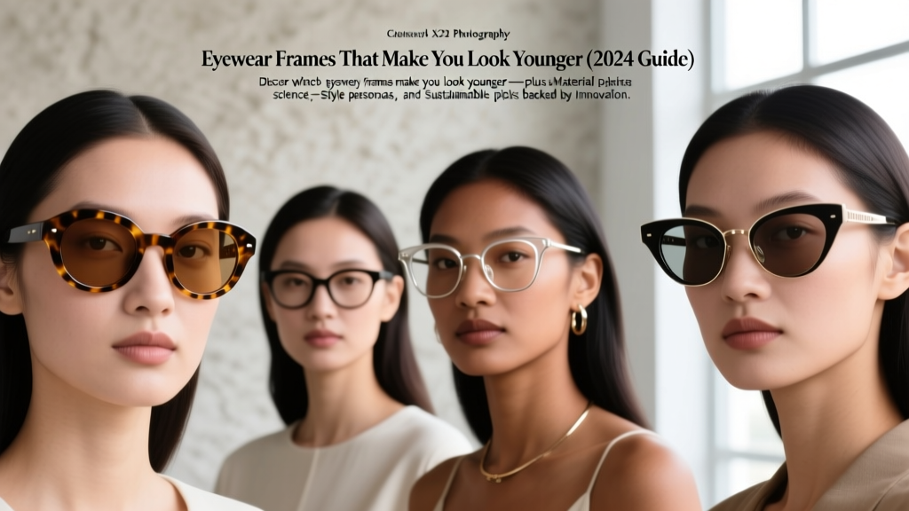 Eyewear Frames That Make You Look Younger (2024 Guide)