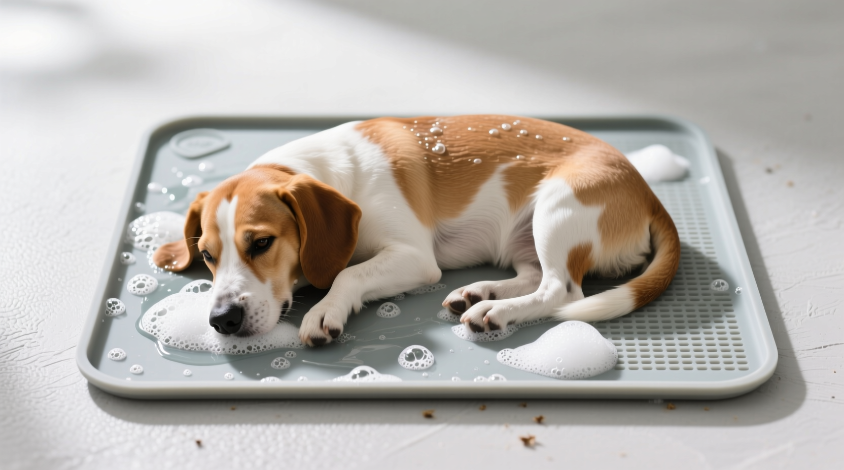 clean silicone pet mats without attracting ants