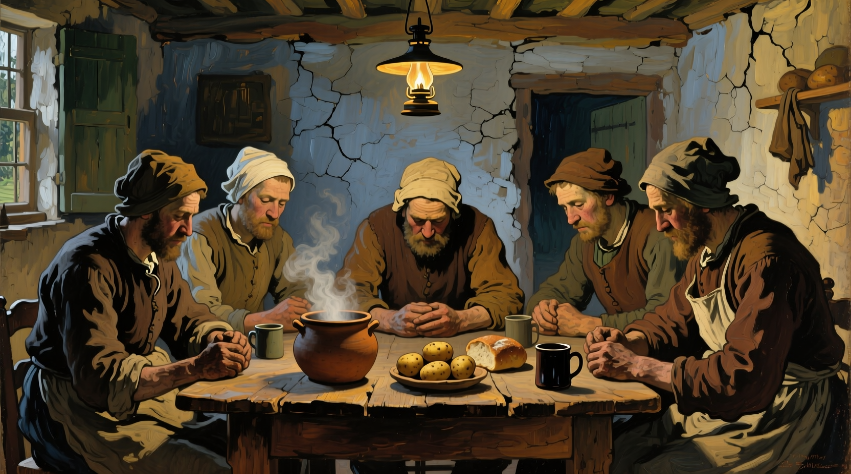 the potato eaters vincent van gogh