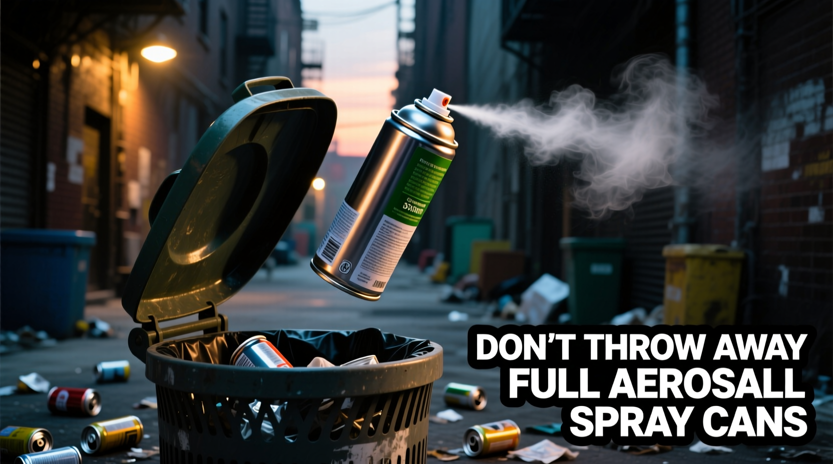 dont throw away full aerosol spray cans