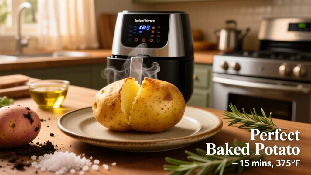 Perfect Baked Potato in Instant Vortex Air Fryer
