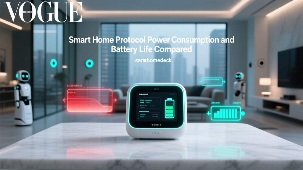Smart Home Protocol Power Consumption and Battery Life Compared