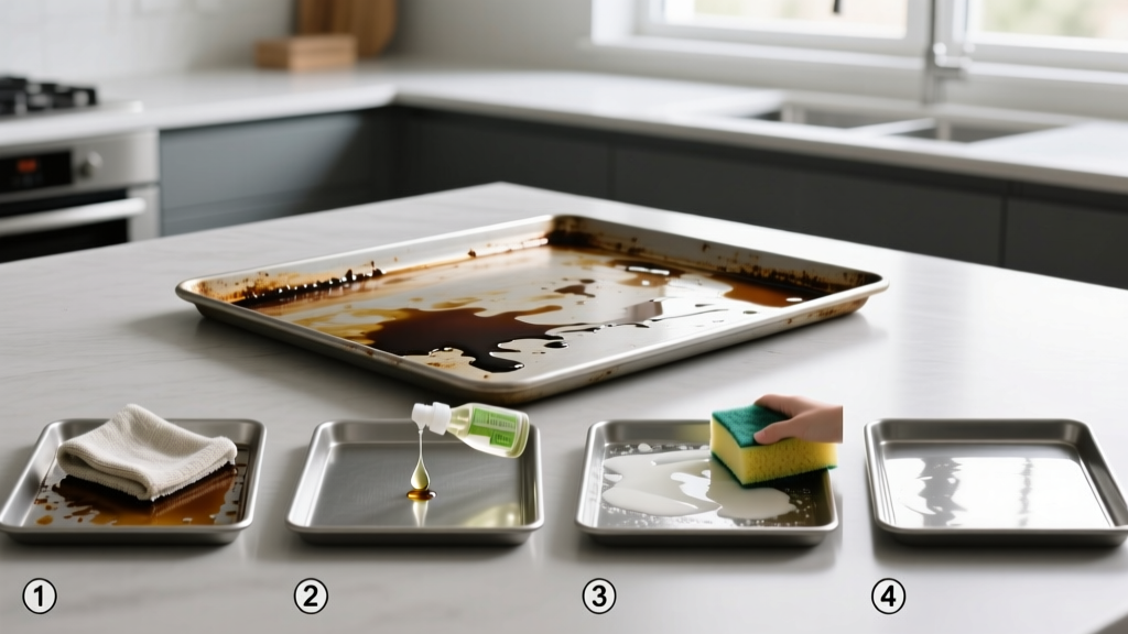 Tested: How to Get Grease Out of Baking Sheets Fast