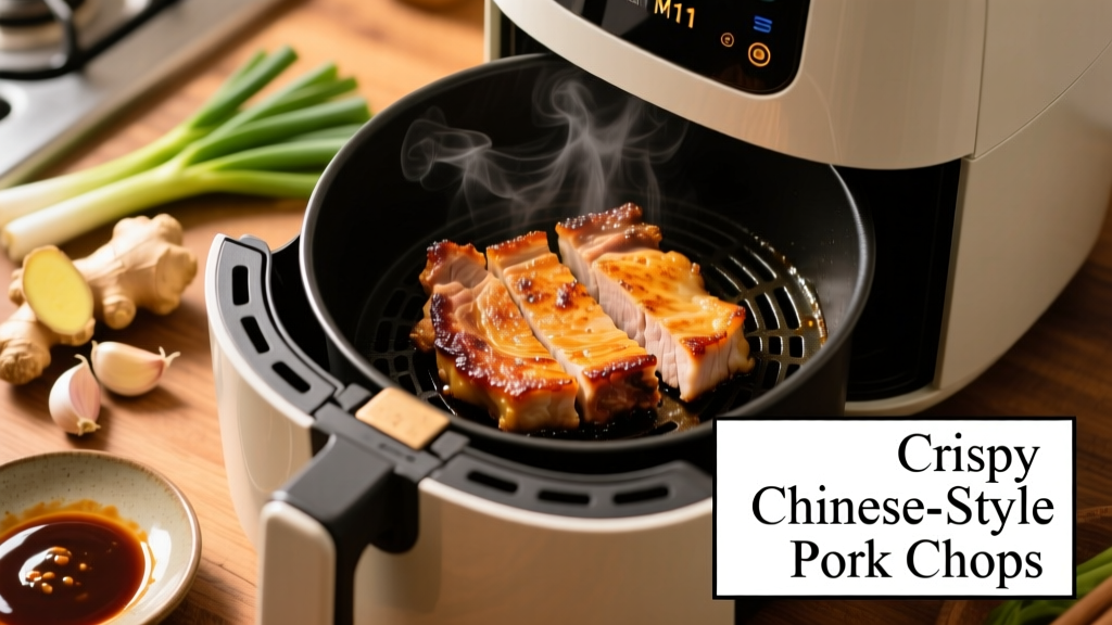 Crispy Chinese-Style Pork Chops in Air Fryer