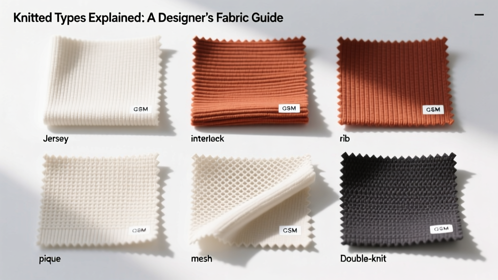 Knitted Types Explained: A Designer’s Fabric Guide
