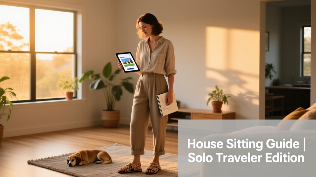 A solo female traveler's guide to house sitting