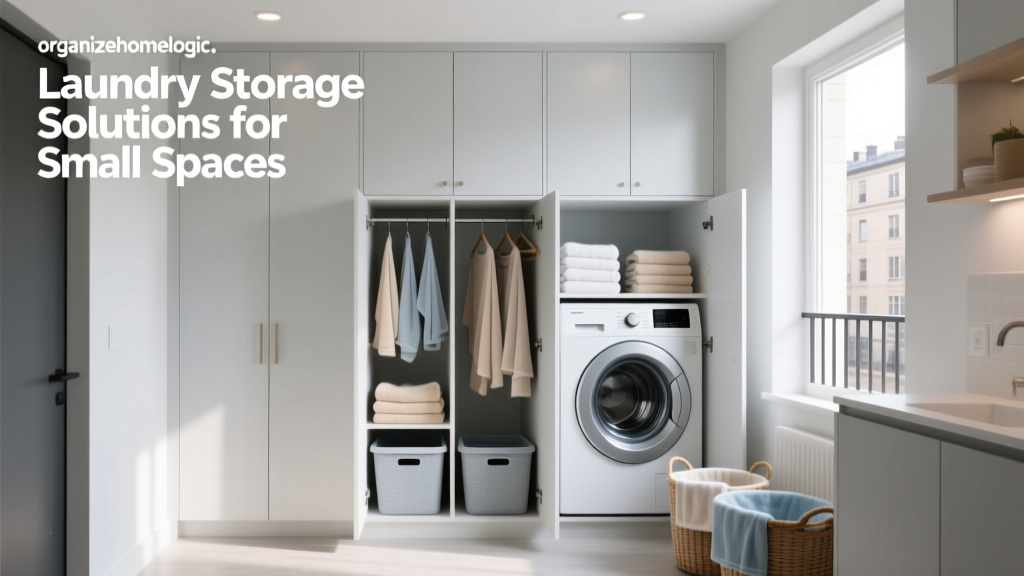 Laundry Storage Solutions for Small Spaces