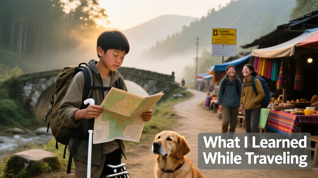 What I Learned While Traveling With A Visual Disability