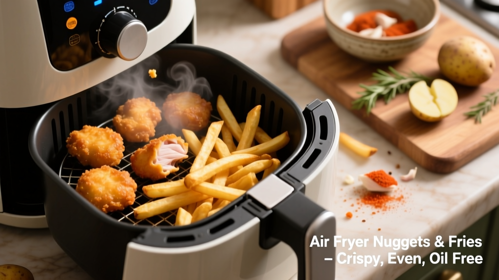 Air Fryer Nuggets & Fries: Crispy, Even, Oil-Free
