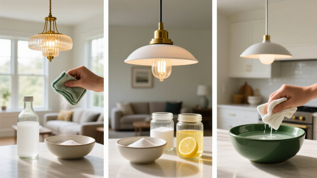 Easy How to Clean Light Fixtures Without Commercial Products