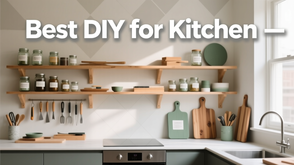 12 High-Impact, Budget-Smart DIY Projects for Your Kitchen (Tested & Measured)