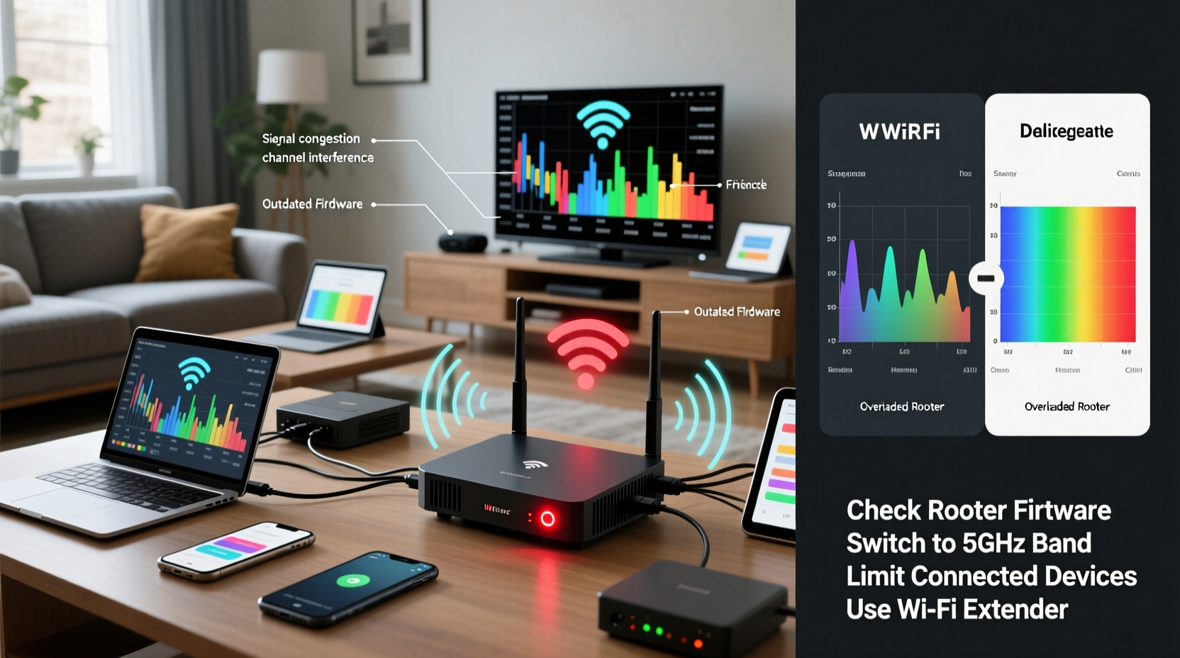 why does my wifi cut out when multiple devices are connected fixes