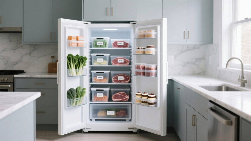 How to Organize a Stand Up Freezer (Step-by-Step)