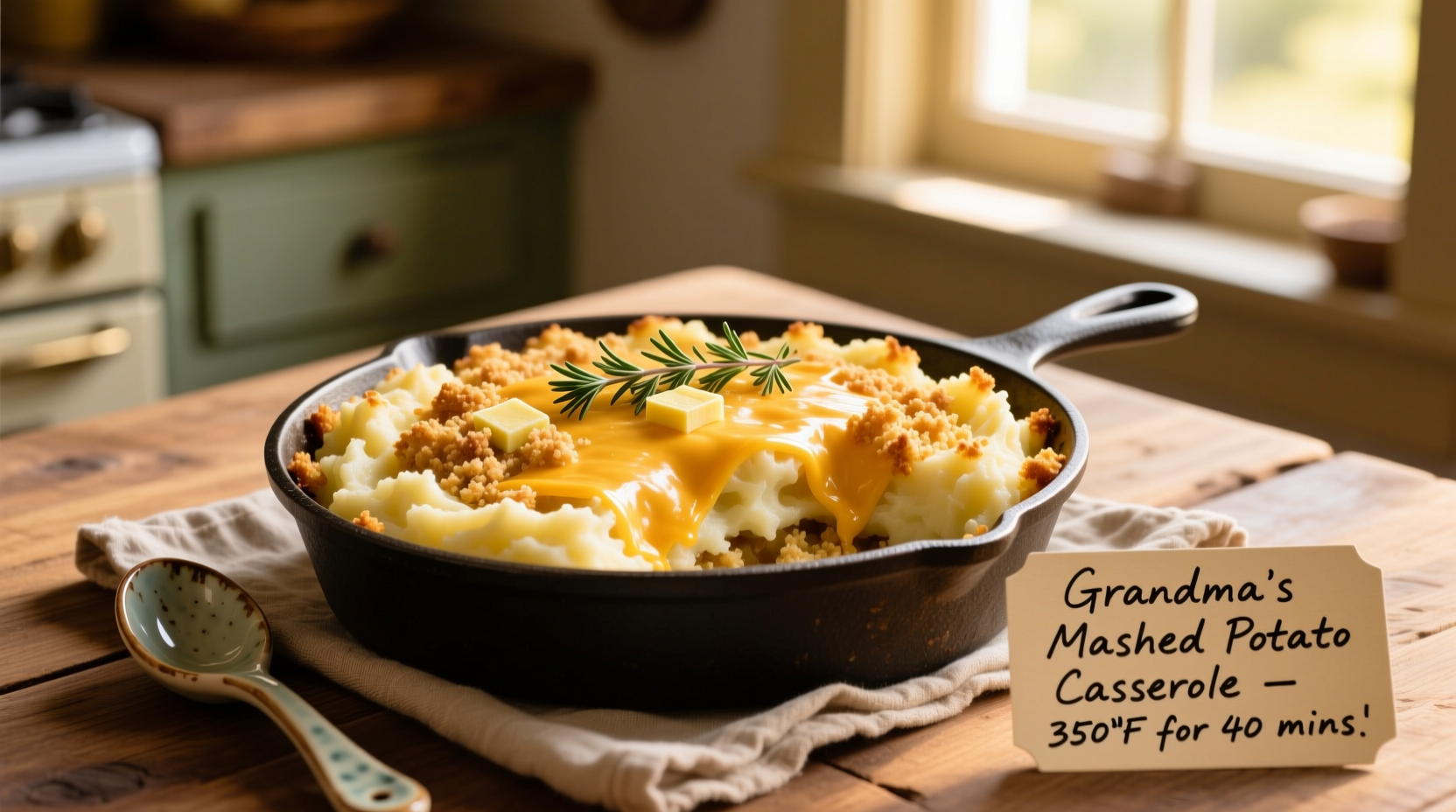 Perfect Mashed Potato Casserole Recipe: Creamy & Crispy Top