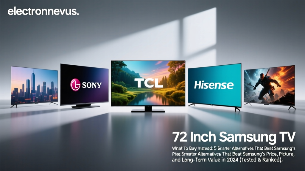 72 Inch Samsung TV What To Buy Instead: 5 Smarter Alternatives That Beat Samsung’s Price, Picture, and Long-Term Value in 2024 (Tested & Ranked)