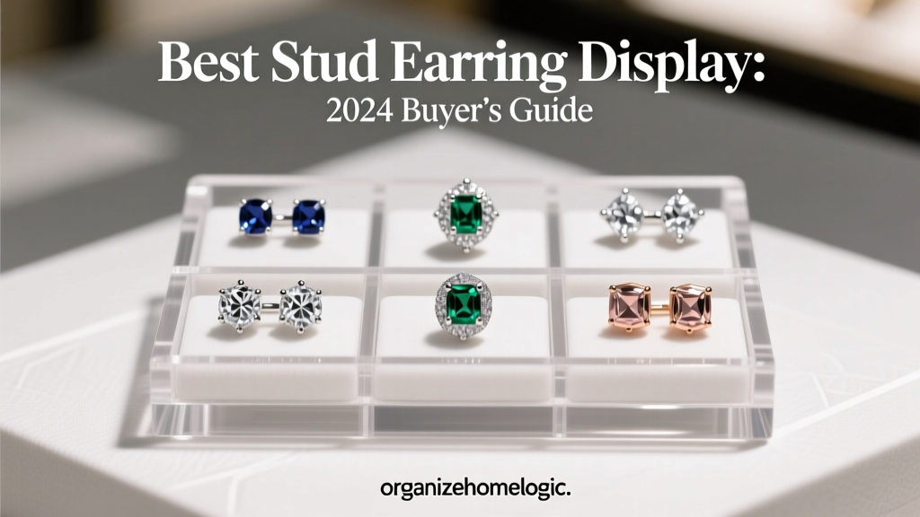 Best Stud Earring Display: 2024 Buyer’s Guide