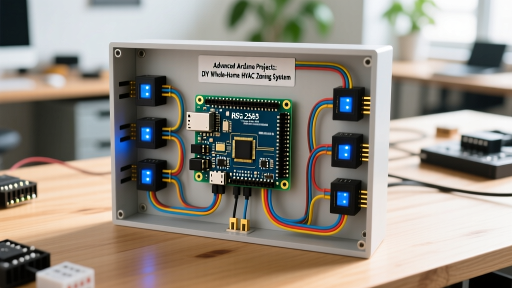 Advanced Arduino Projects: DIY Whole-Home HVAC Zoning System