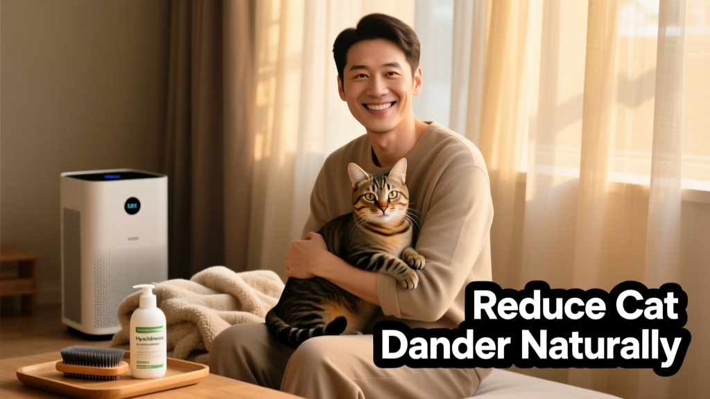 How to Reduce Cat Dander & Allergies