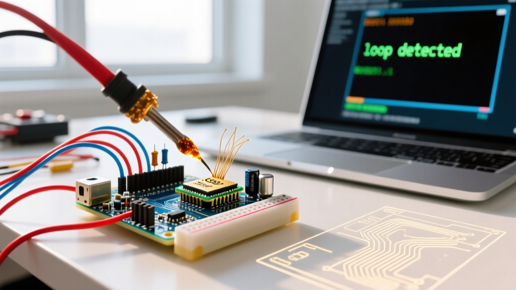 Fixing a Blocking or Infinite for loop Arduino Sketch