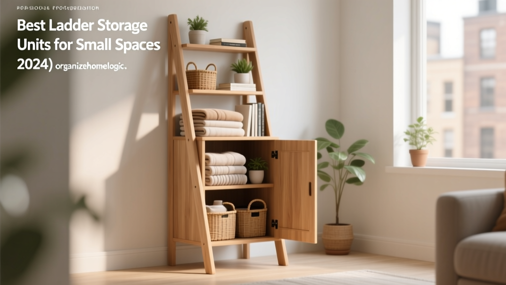 Best Ladder Storage Units for Small Spaces (2024)