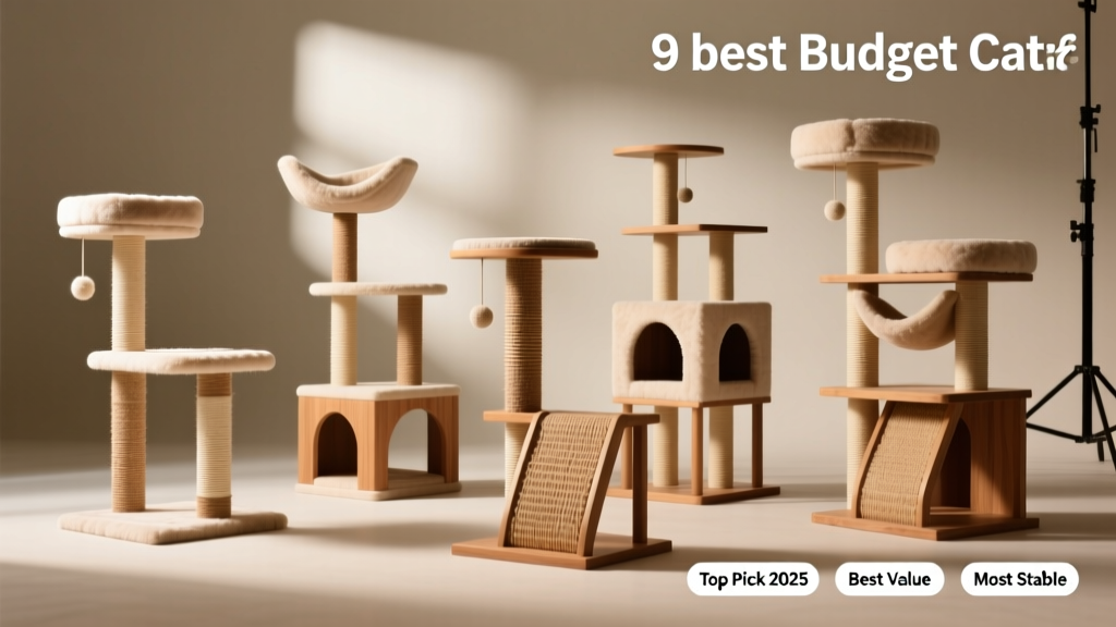 9 Best Budget Cat Trees – 2025 Reviews & Top Picks