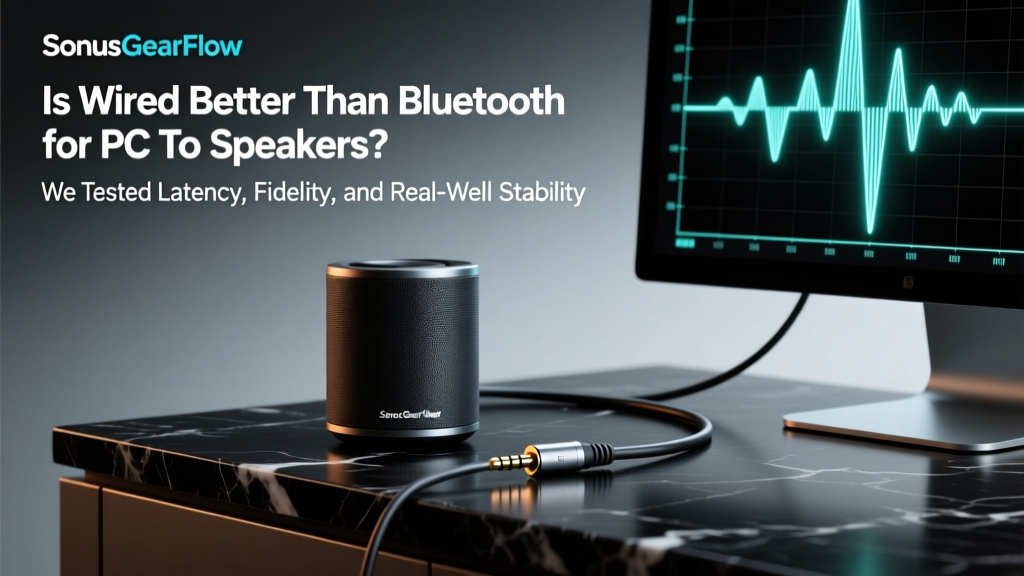 Wired vs Bluetooth PC Speakers: Latency & Fidelity (2026)