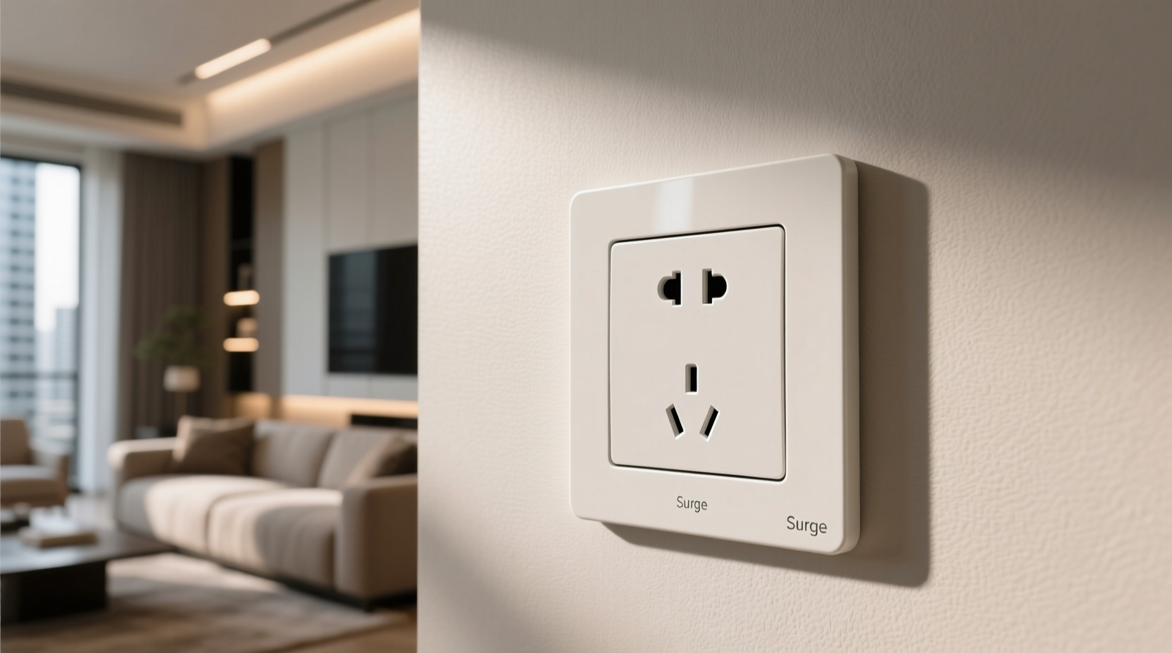 the concealed surge protector