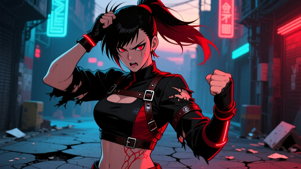 Juri Han Street Fighter III Class Resentment