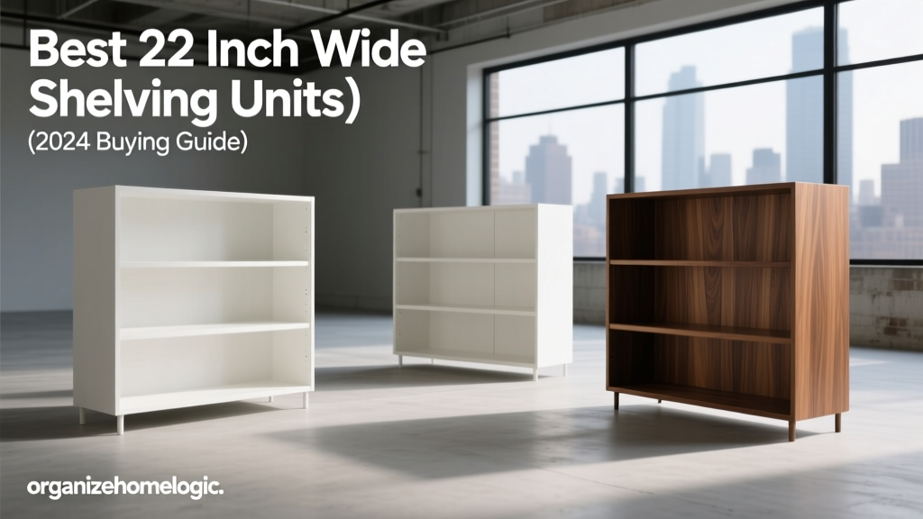 Best 22 Inch Wide Shelving Units (2024 Buying Guide)
