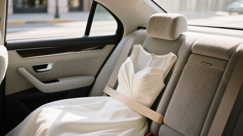 How to Transport Wedding Dress in Car Safely