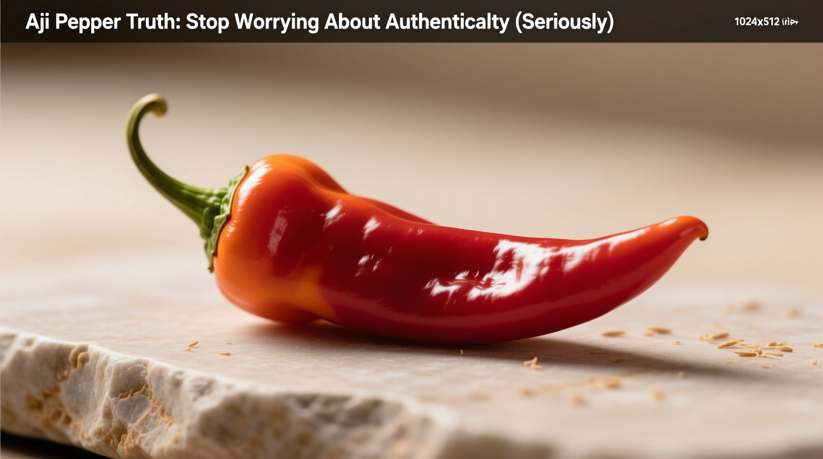 aji pepper truth stop worrying about authenticity seriously
