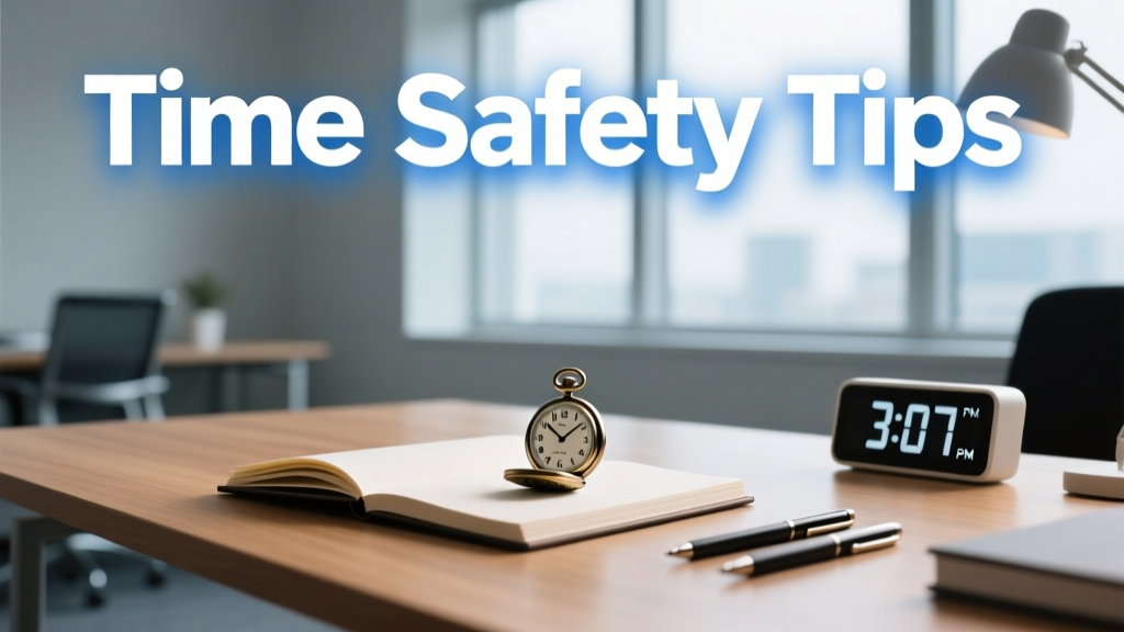 Time Safety Tips: Practical, Age-Appropriate Strategies to Keep Kids Safe Around Clocks, Timers, and Daily Routines