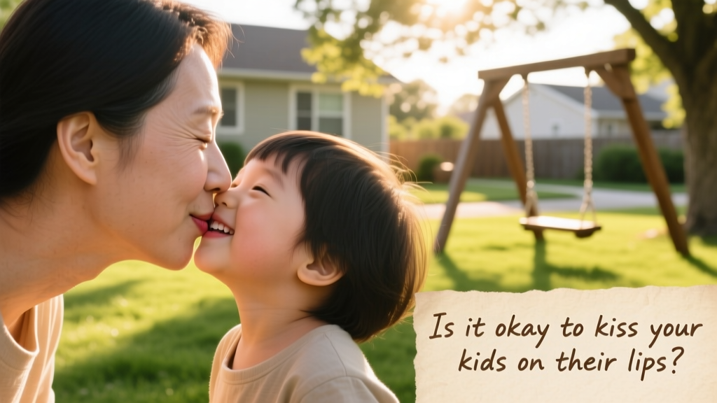 Is It Okay to Kiss Your Kids on the Lips? What Developmental Science, Cultural Norms, and Pediatric Experts Really Say