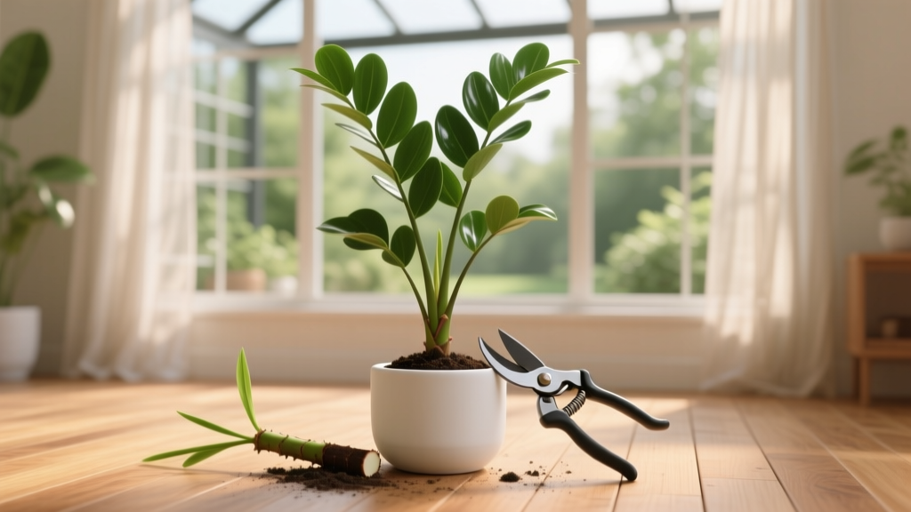 ZZ Plant Pruning Guide: Safe Indoor Trimming Tips