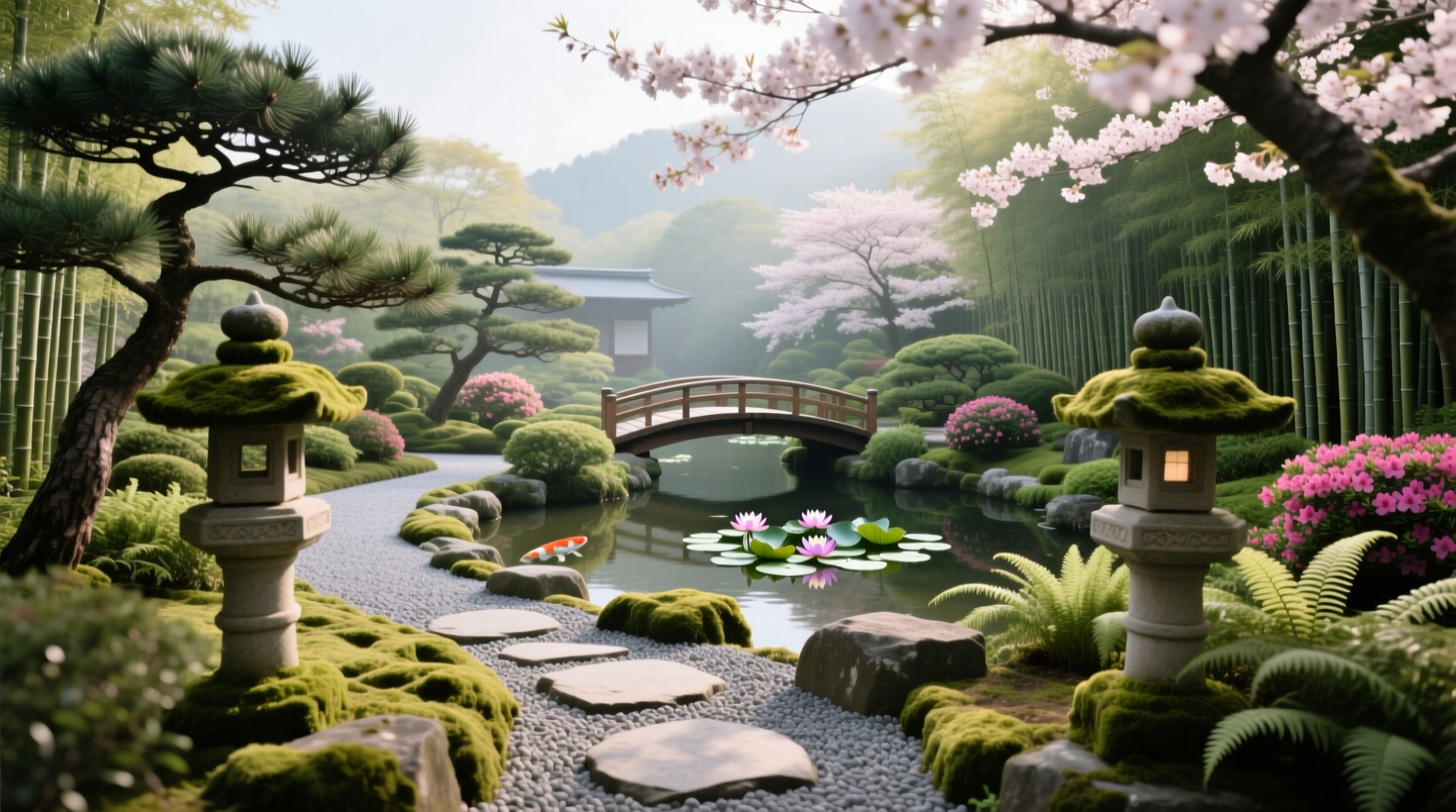 lay out garden