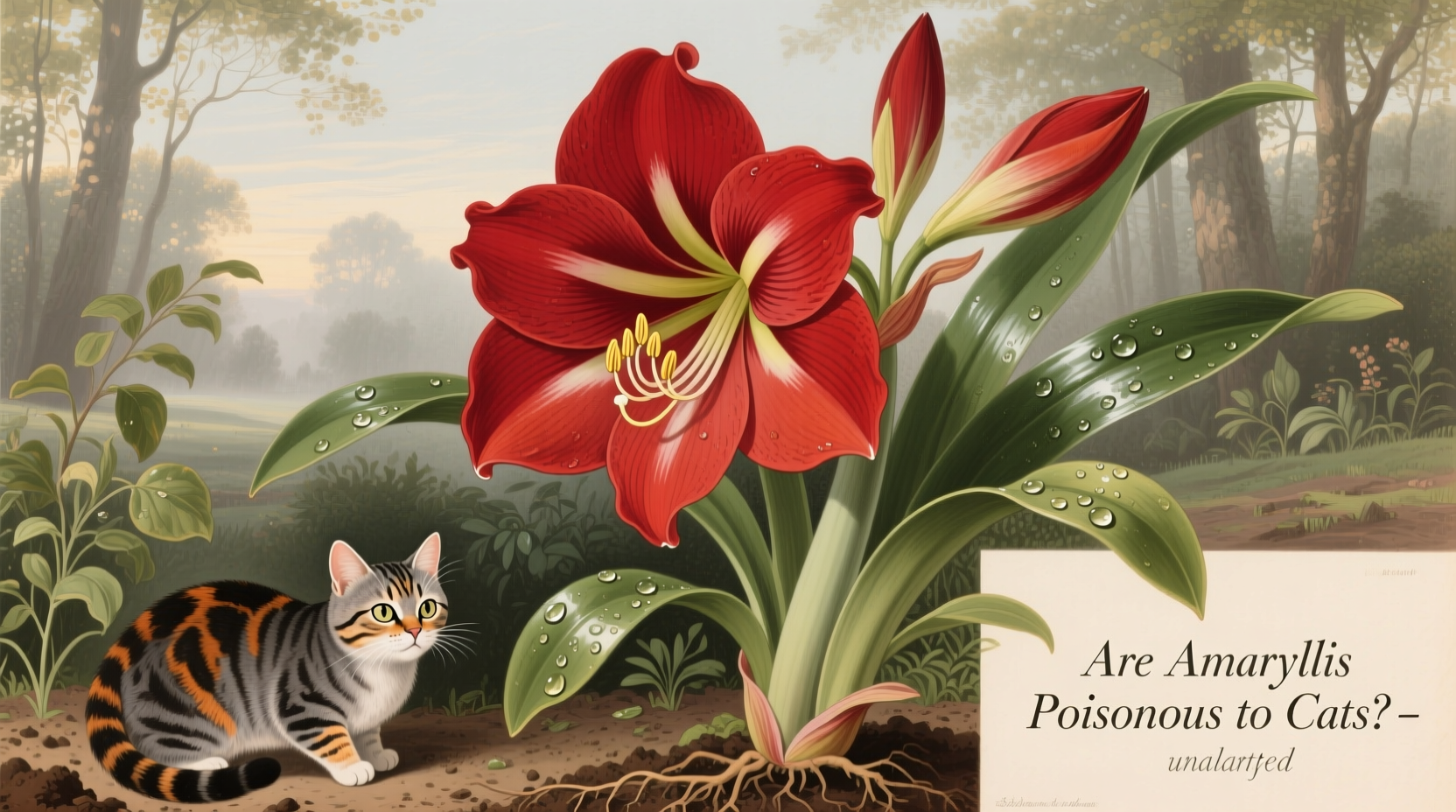 Are Amaryllis Poisonous to Cats? Yes  Here's What Every Cat Owner Must Know