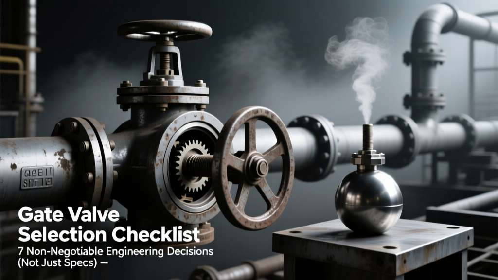 Gate Valve Selection Checklist: 7 Critical Engineering