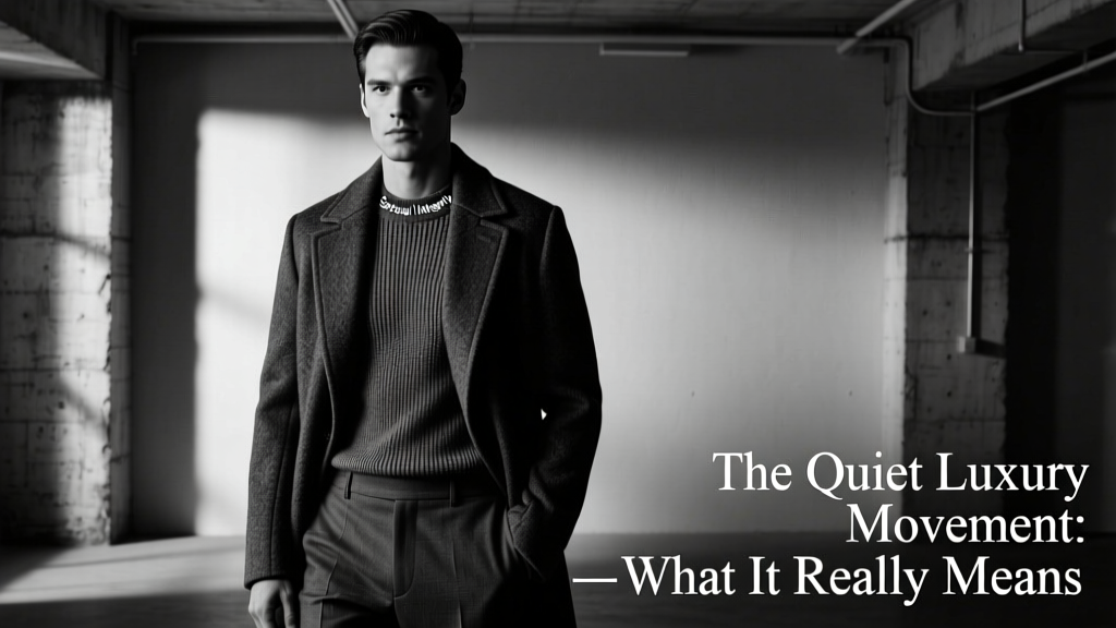 The Quiet Luxury Movement: What It Really Means