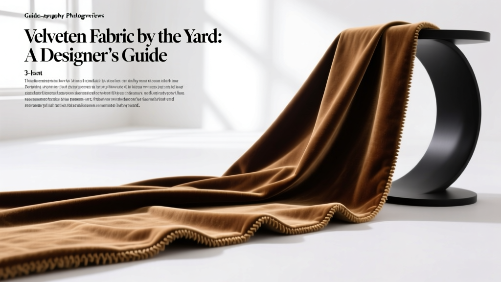 Velveteen Fabric by the Yard: A Designer’s Guide