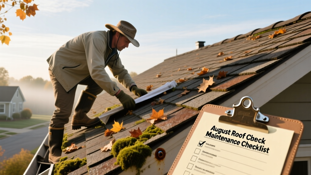 August Roof Check: Seasonal Maintenance Checklist