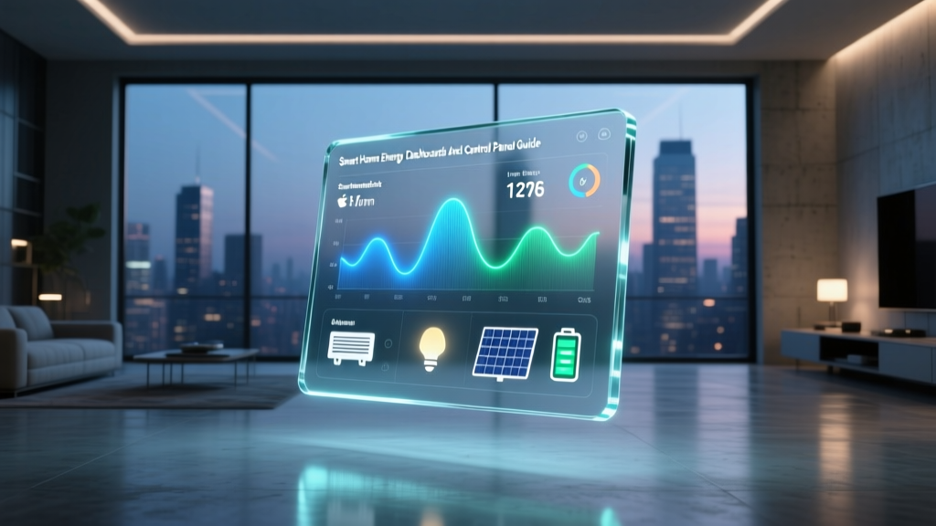 Smart Home Energy Dashboards And Control Panel Guide