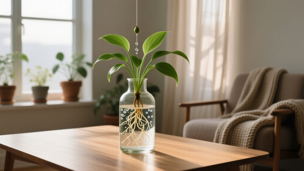 Vase Cleaning for Slow-Growing Water Plants