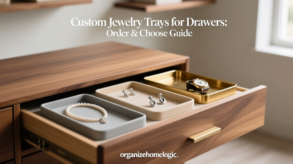 Custom Jewelry Trays for Drawers: Order & Choose Guide