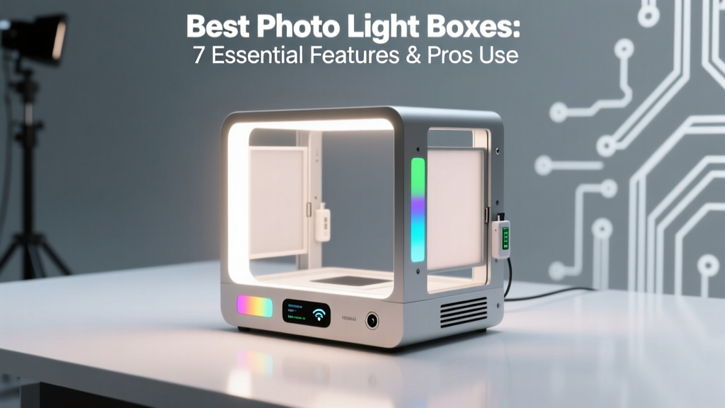 Best Photo Light Boxes: 7 Essential Features Pros Use