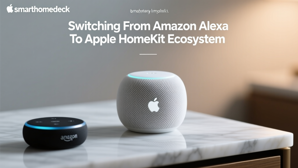 Switching From Amazon Alexa To Apple HomeKit Ecosystem