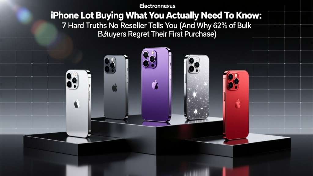 iPhone Lot Buying What You Actually Need To Know: 7 Hard Truths No Reseller Tells You (And Why 62% of Bulk Buyers Regret Their First Purchase)