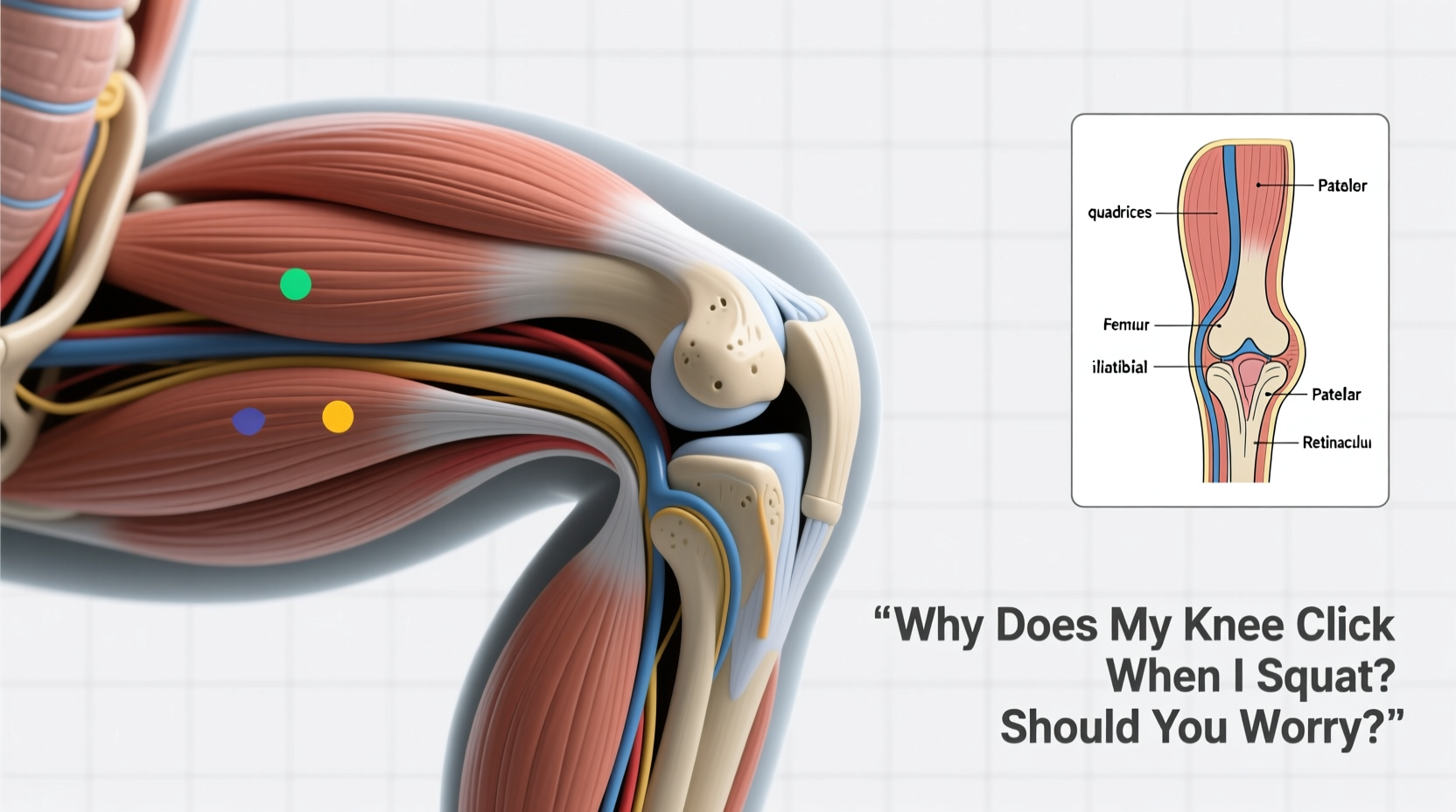why does my knee click when i squat should you worry
