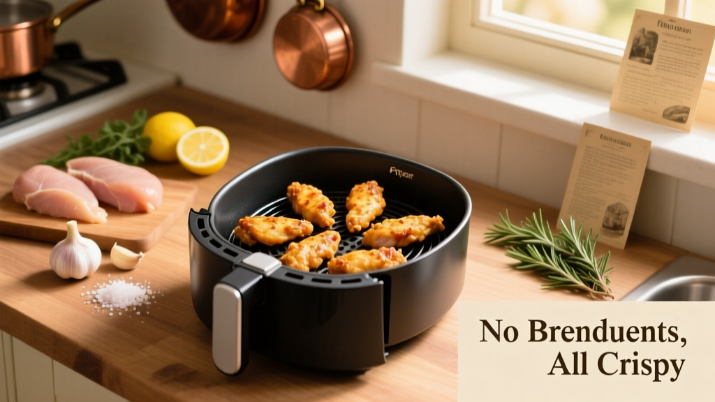 Crispy Air Fryer Chicken Tenders Without Breadcrumbs