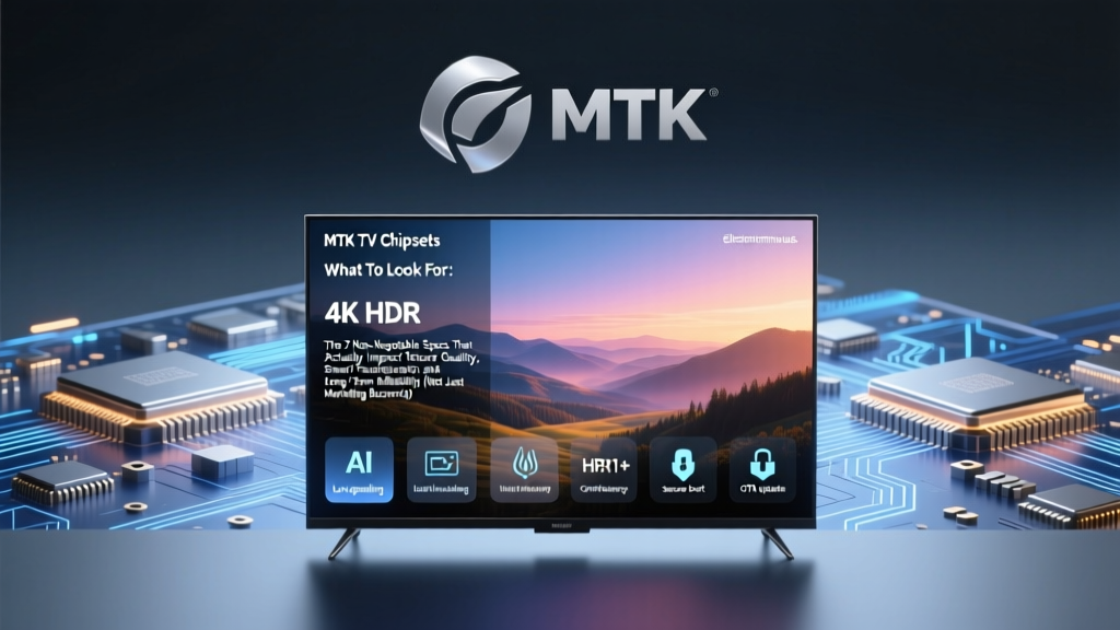 MTK TV Chipsets What To Look For: The 7 Non-Negotiable Specs That Actually Impact Picture Quality, Smart Features, and Long-Term Reliability (Not Just Marketing Buzzwords)